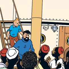 Tintin, Tomas Bolme, Bert-Åke Varg: Koks i lasten