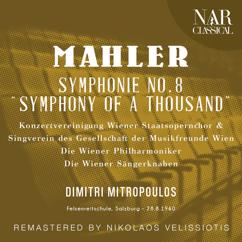 Dimitri Mitropoulos: MAHLER: SYMPHONIE No. 8 "Symphony of a Thousand"