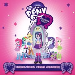 Twilight Sparkle, Applejack, Rainbow Dash, Pinkie Pie, Rarity, Fluttershy: Equestria Girls (Cafeteria Song)